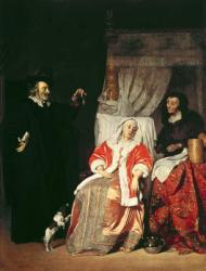 The Patient and the Doctor, 1660s | Obraz na stenu