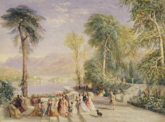 Windermere During the Regatta, 1832 (w/c & bodycolour over graphite on paper) | Obraz na stenu