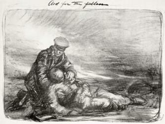 Aid for the Fallen, 1915 (litho) | Obraz na stenu