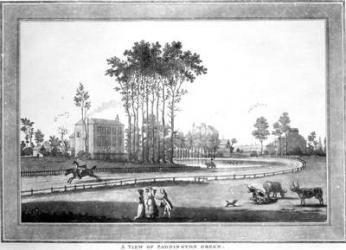 A View of Paddington Green, after Jeffry's Hamett O'Neale, published by Sayer & Bennett, 1782-1783 (aquatint) | Obraz na stenu