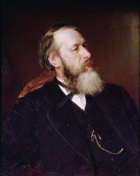 Portrait of V.V. Slasows, 1873 (oil on canvas) | Obraz na stenu