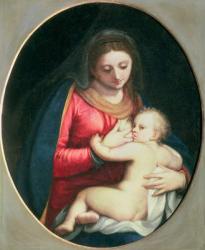 Madonna and Child, 1598 (oil on canvas) | Obraz na stenu