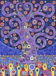 The Peacock Tree, 2011, (acrylic on canvas) | Obraz na stenu