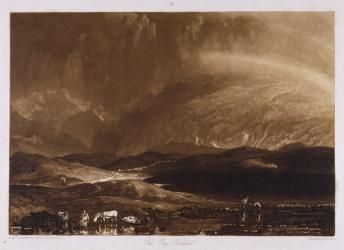 Peat Bog, Scotland, engraved by George Clint (1770-1854) | Obraz na stenu