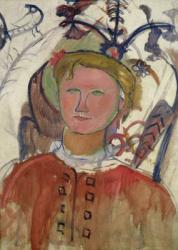 Marie Vassilieff (1884-1957) (oil on canvas) | Obraz na stenu