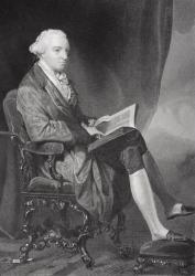 Portrait of John Hancock (1737-93) (litho) | Obraz na stenu