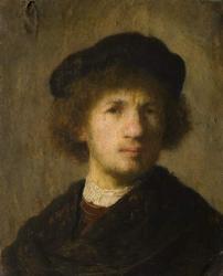 Self Portrait, 1630 (oil on copper) | Obraz na stenu