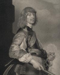 Portrait of Algernon Percy (1602-68) 10th Earl of Northumberland, from 'Lodge's British Portraits', 1823 (engraving) | Obraz na stenu