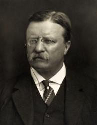 Theodore Roosevelt (b/w photo) | Obraz na stenu