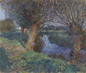 At Calcot, 1885-90 (oil on canvas) | Obraz na stenu