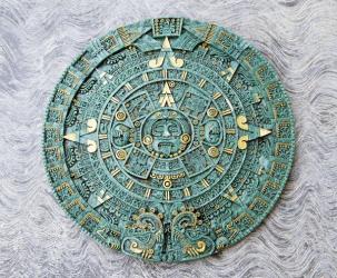 Souvenir Copy of The Great Calendar Stone, Aztec, 16th century | Obraz na stenu
