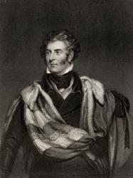 Thomas Philip Weddell Robinson (1781-1859) 3rd Baron Grantham (litho) | Obraz na stenu