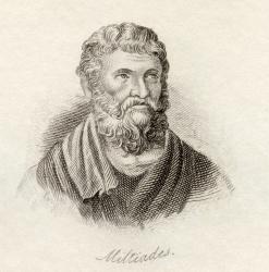 Miltiades the Younger, from 'Crabb's Historical Dictionary', published 1825 (litho) | Obraz na stenu