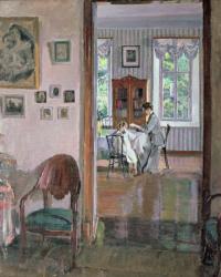 Interior, 1910 (oil on canvas) | Obraz na stenu