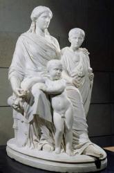 Cornelia, Mother of the Two Gracchi Brothers, 1861 (marble) | Obraz na stenu