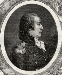 Francois Amedee Doppet, from 'Histoire de la Revolution Francaise' by Louis Blanc (1811-82) (engraving) | Obraz na stenu