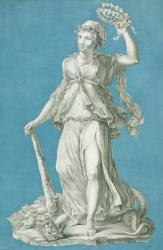 Liberty, c.1793 (coloured engraving) | Obraz na stenu