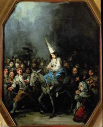 A Woman Damned by The Inquisition (oil on canvas) | Obraz na stenu
