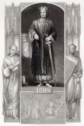 King John (engraving) | Obraz na stenu