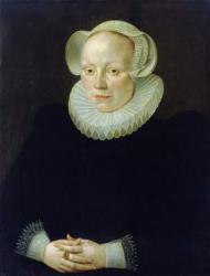 Portrait of a Woman (oil on panel) | Obraz na stenu