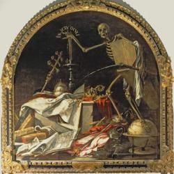 Allegory of Death: In Ictu Oculi (oil on canvas) | Obraz na stenu