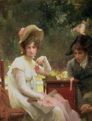 In Love, 1907 (oil on canvas) | Obraz na stenu