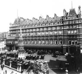Charing Cross Station Hotel, 19th Century (photograph) | Obraz na stenu