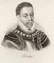 Robert Blake, from 'Crabb's Historical Dictionary', published 1825 (litho) | Obraz na stenu