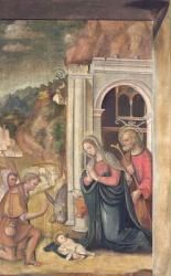 Adoration of the Shepherds, 1517 (oil on panel) | Obraz na stenu
