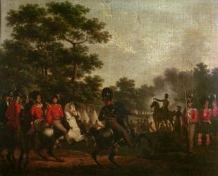 Duke of Wellington visiting outposts, c.1810-15 | Obraz na stenu