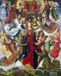 Mary, Queen of Heaven, c. 1485- 1500 (oil on panel) | Obraz na stenu
