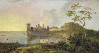 Summer Evening (Caernarvon Castle) c.1764-65 (oil on canvas) | Obraz na stenu