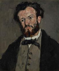 Portrait of Anthony Valabrègue, 1869-71 (oil on canvas) | Obraz na stenu