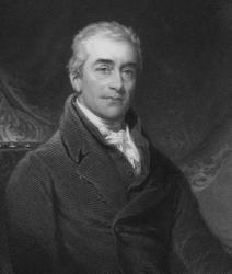 Sir Samuel Romilly (1757-1818) from 'Gallery of Portraits', published in 1833 (engraving) | Obraz na stenu