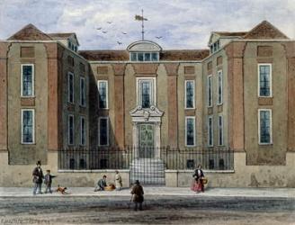 An Ancient Mansion, called Pitchett Hall, South Side of Union St., Southward, 1828 (w/c on paper) | Obraz na stenu