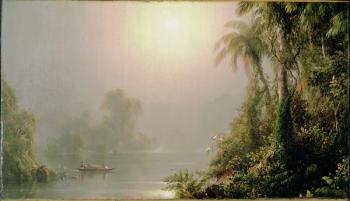 Morning in the Tropics, c.1858 (oil on canvas) | Obraz na stenu