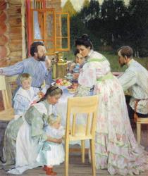 On the Terrace, 1906 (oil on canvas) | Obraz na stenu
