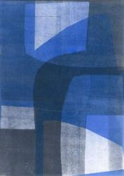 Blue Arches VI, 2015, (monoprint on paper) | Obraz na stenu