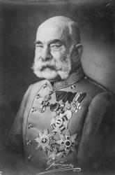 Emperor Franz Joseph I (b/w photo) | Obraz na stenu