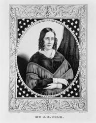 Sara Polk, 1846 (lithograph) | Obraz na stenu