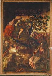 The Raising of Lazarus, c.1575 (oil on canvas) | Obraz na stenu