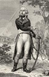 Barthelemy Louis Scherer (1747-1804) from 'Histoire de la Revolution Francaise' by Louis Blanc (1811-82) (engraving) | Obraz na stenu