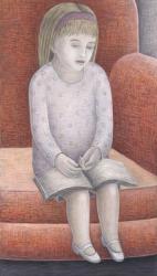 Wee Reader, 2005 (oil on canvas) | Obraz na stenu