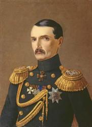 Portrait of Admiral V.A. Kornilov (1806-1854), Hero of Crimea (oil on canvas) | Obraz na stenu