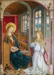 The Annunciation (oil on oak) | Obraz na stenu