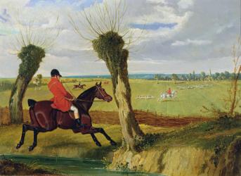 The Suffolk Hunt - Full Cry (oil on canvas) | Obraz na stenu