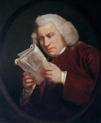 Dr. Samuel Johnson (1709-84) 1775 (oil on canvas) | Obraz na stenu