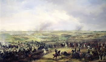 The Battle of Leipzig, 16-19 October 1813 (oil on canvas) | Obraz na stenu