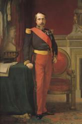 Portrait of Napoleon III (1808-73) 1862 (oil on canvas) | Obraz na stenu