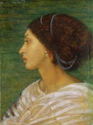 Head of a Mulatto Woman, 1861 (oil on paper laid on linen) | Obraz na stenu